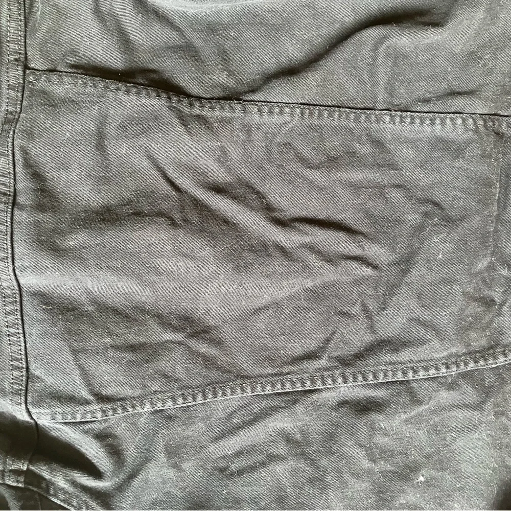 Levi Strauss‎ Medium Kid's Trucker Jean jacket Black metal Button 10-12